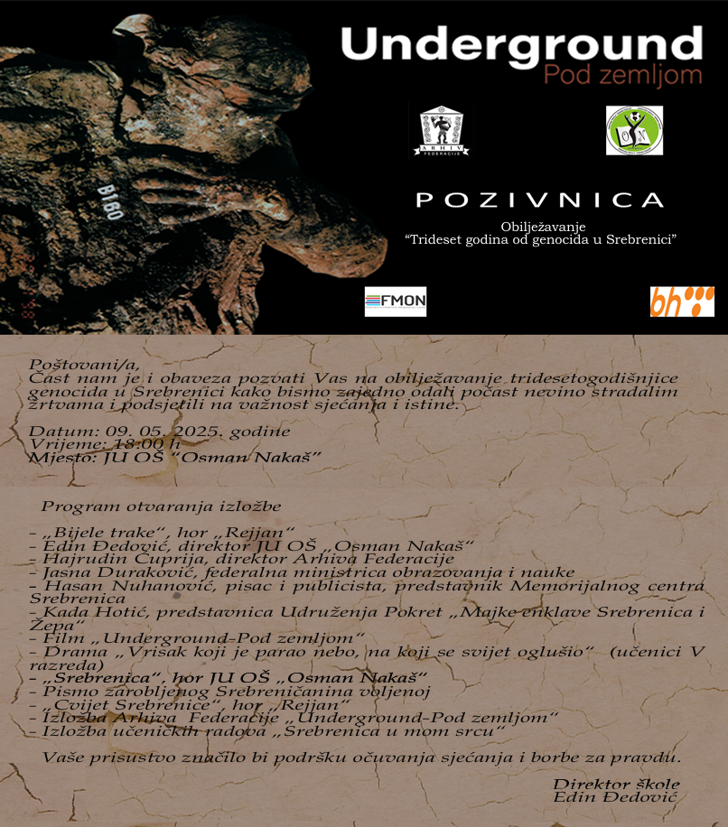 Obilježavanje  “Trideset godina od genocida u Srebrenici”